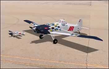 Image of airplane model in FS One